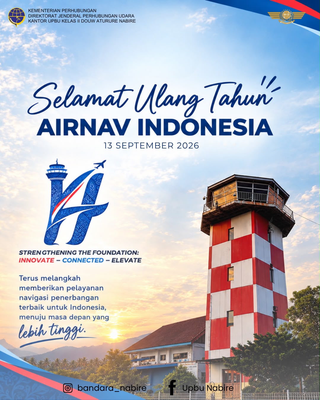 Selamat Ulang Tahun Airnav Indonesia