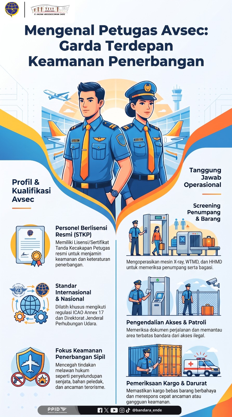 Mengenal Petugas AVSEC : Aviation Security