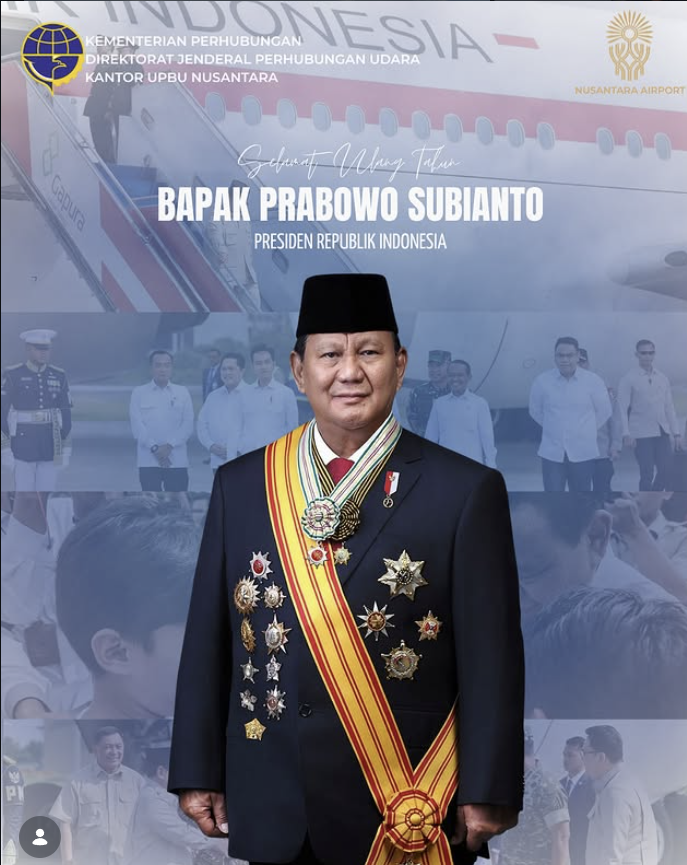 Selamat Ulang Tahun Bapak Prabowo Subianto