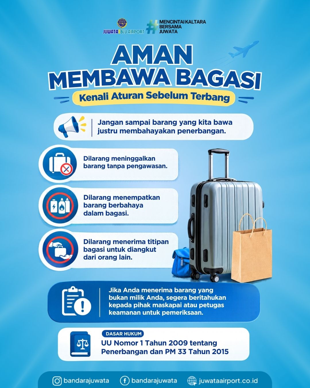 AMAN MEMBAWA BAGASI
