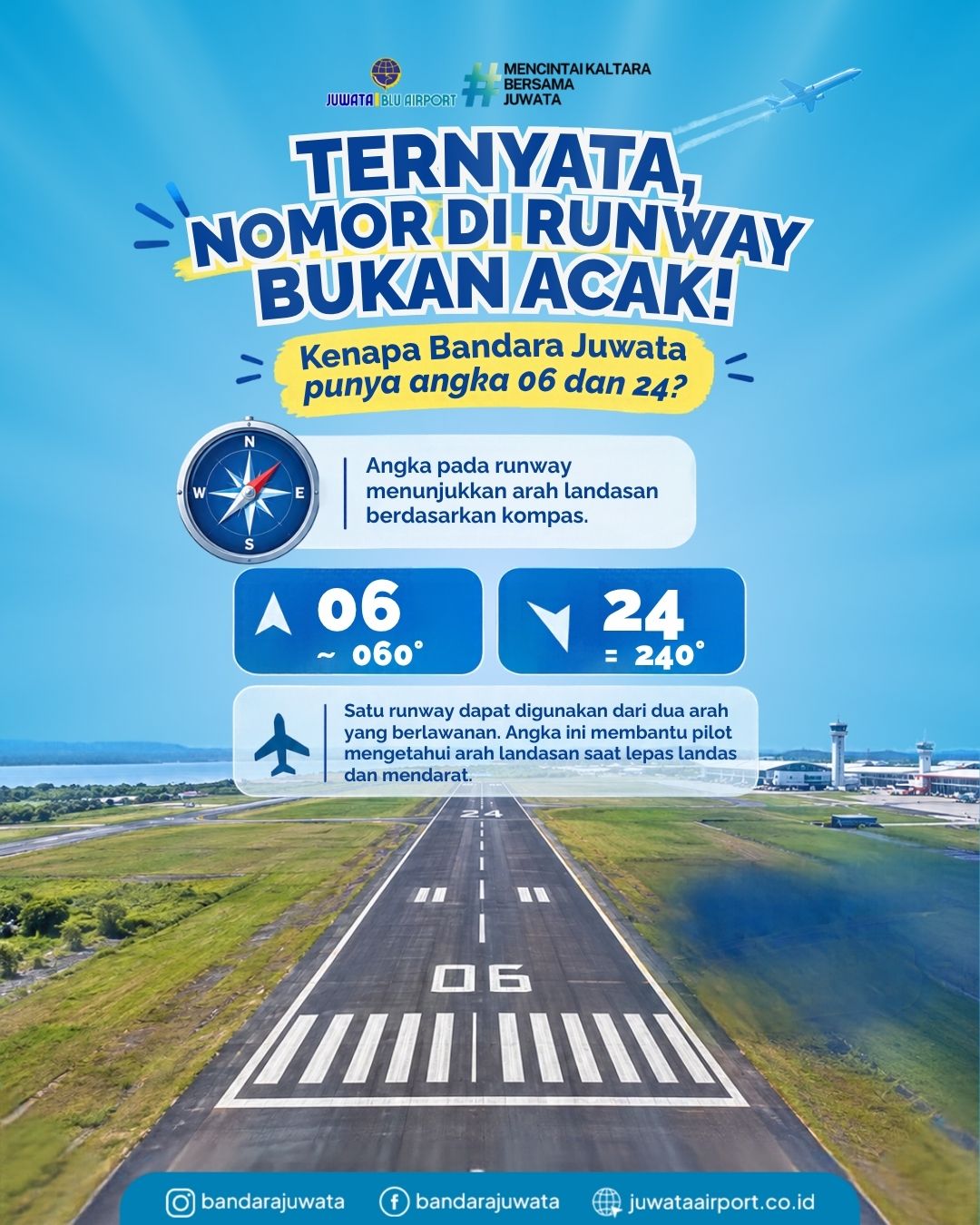 TERNYATA, NOMOR DI RUNWAY BUKAN ACAK !