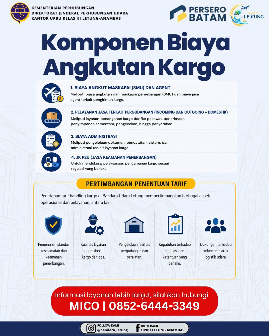 Komponen Biaya Angkutan Kargo