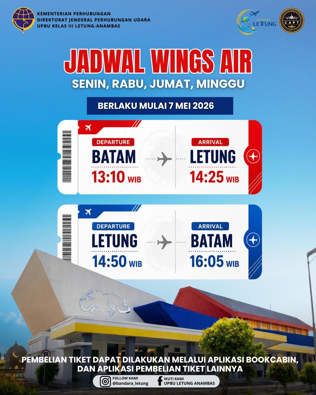Jadwal Penerbangan Wings Air