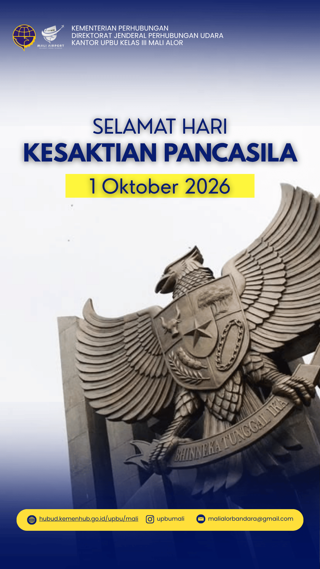 Selamat Hari Kesaktian Pancasila