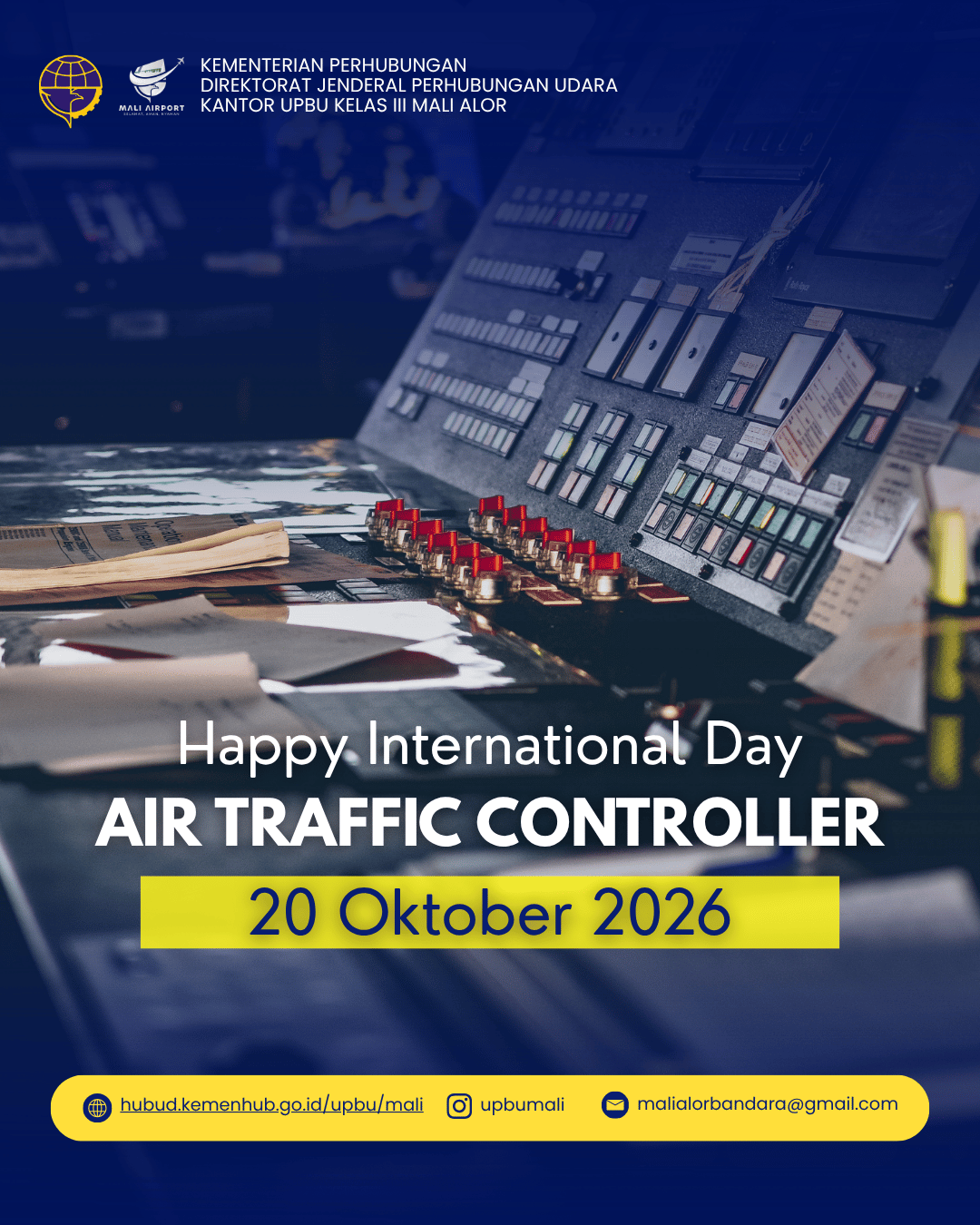 hari air traffic controller (ATC) sedunia