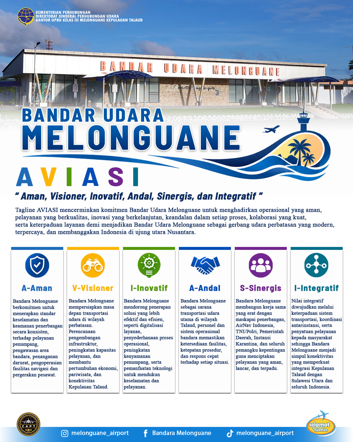Tagline Bandara Melonguane