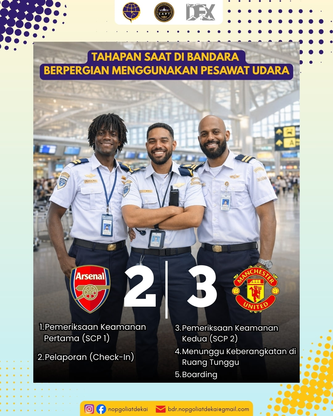 TAHAPAN SAAT DI BANDARA KETIKA BERPERGIAN MENGGUNAKAN PESAWAT UDARA