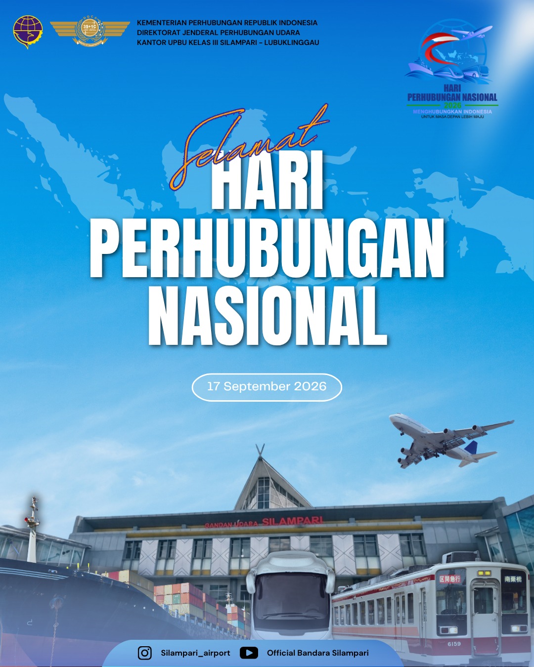 SELAMAT HARI PERHUBUNGAN NASIONAL TAHUN 2026