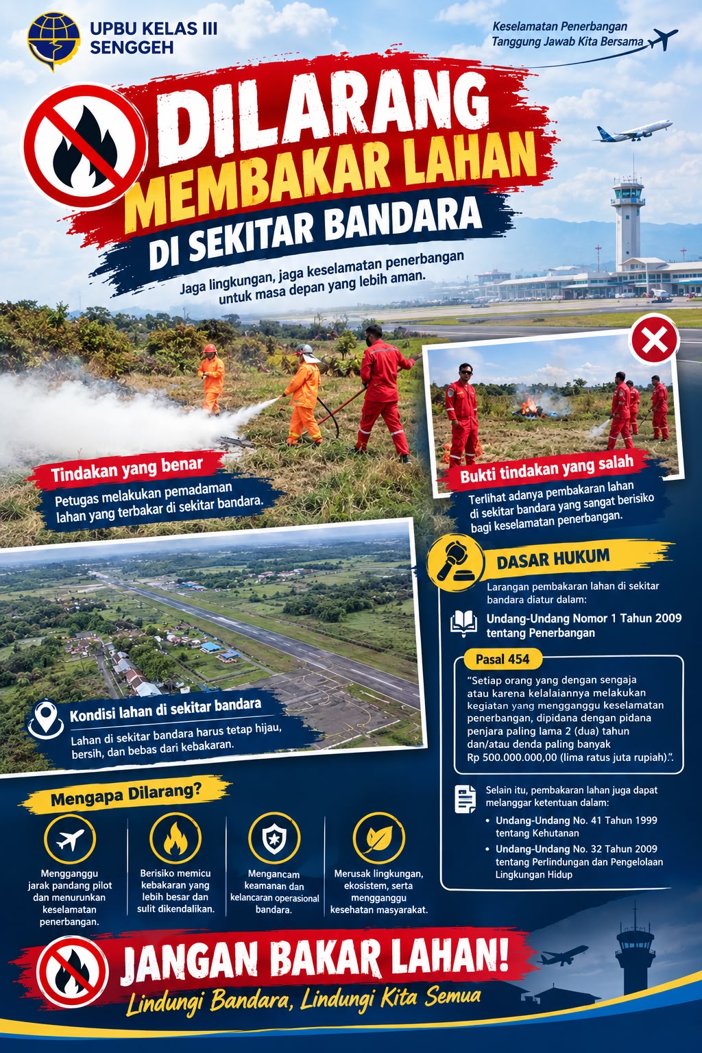 Pembakaran Lahan disekitar bandara.jpeg