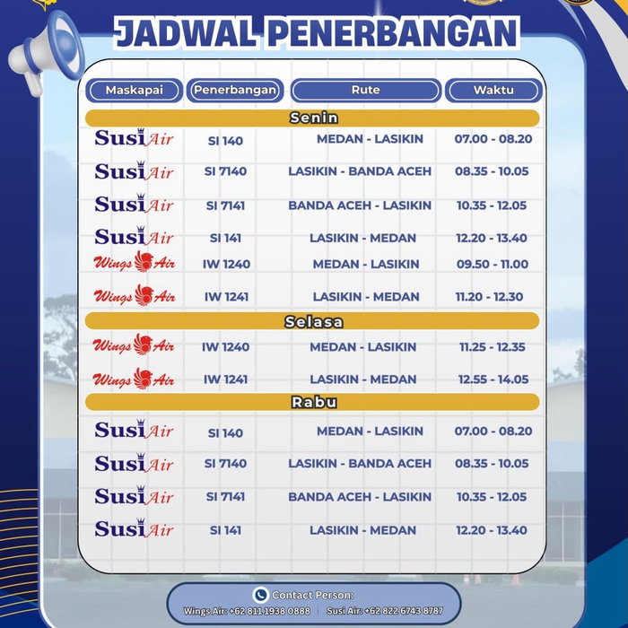 Jadwal Penerbangan Sudah punya rencana perjalanan minggu ini? Yuk, cek jadwal penerbangan terbaru agar perjalananmu leb…