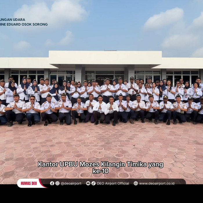 DIRGAHAYU KANTOR UPBU MOZES KILANGIN TIMIKA KE-10 🎉 Selamat memperingati 10 Tahun Kantor UPBU Mozes Kilangin Timika. ✈…