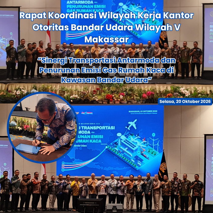 Hai Sobat Aviasi! ✈️ Pada tanggal 20 Oktober 2026, pimpinan Kantor UPBU Kelas III Sultan Bantilan Tolitoli menghadiri k…