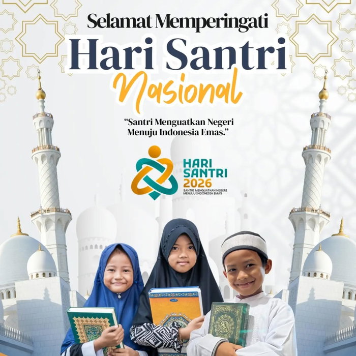 Keluarga Besar Kantor UPBU Kelas III Sultan Bantilan Tolitoli mengucapkan Selamat Memperingati Hari Santri Nasional. "S…