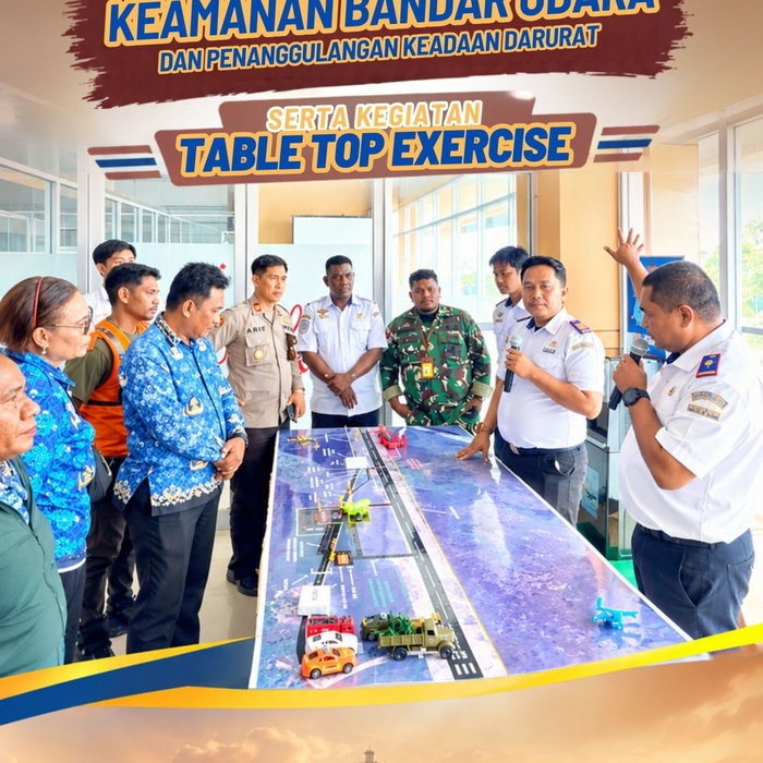 Perkuat Sinergi, Tingkatkan Kesiapsiagaan! Telah dilaksanakan Rapat Komite Keamanan Bandar Udara dan Penanggulangan Kea…