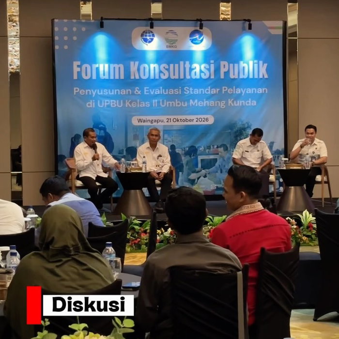 ✈️ FORUM KONSULTASI PUBLIK (FKP) TAHUN 2026 Kantor UPBU Kelas II Umbu Mehang Kunda – Waingapu bersama BMKG Sumba Timur …