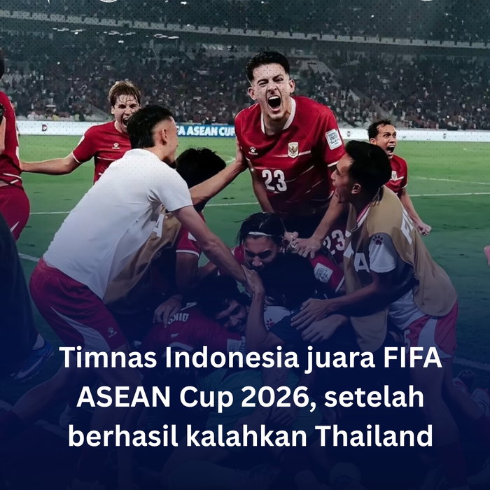 🏆🇮🇩 Selamat atas kemenangan Timnas Indonesia di Final ASEAN CUP melawan Thailand WE ARE CHAMPIONSS !!! Mau tau rahasia…