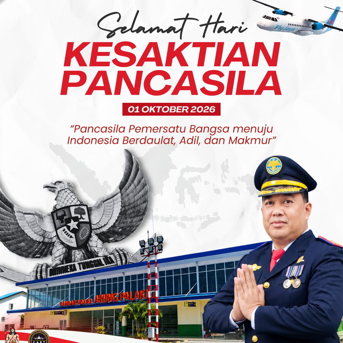 Selamat Hari Kesaktian Pancasila 🇮🇩 1 Oktober 2026 Pimpinan dan Staf Kantor UPBU Kelas III Arung Palakka Bone mengucapk…