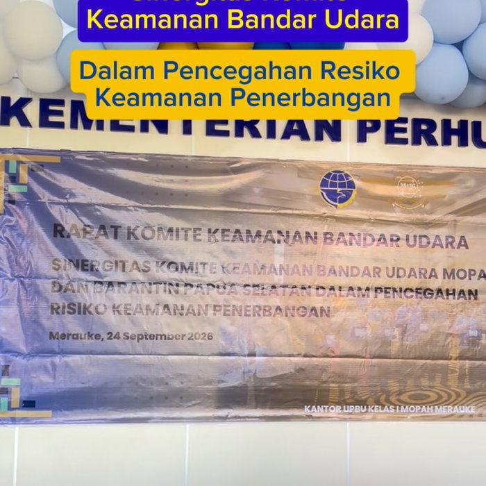 Sinergi bersama Barantin dalam memperkuat koordinasi, keamanan, dan kelancaran operasional penerbangan di Bandara Mopah…