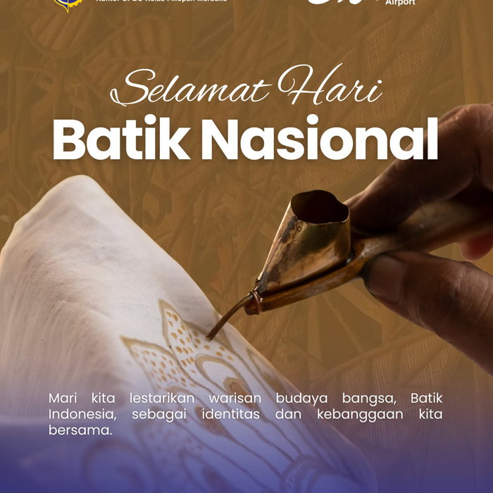 ✨ Selamat Hari Batik Nasional 2026! Mari lestarikan batik sebagai warisan budaya Indonesia dengan terus mengenakan, me…