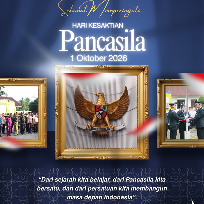 Pancasila bukan sekadar lima butir kalimat yang kita hafal saat upacara bendera, bukan juga sekadar lambang Garuda di d…