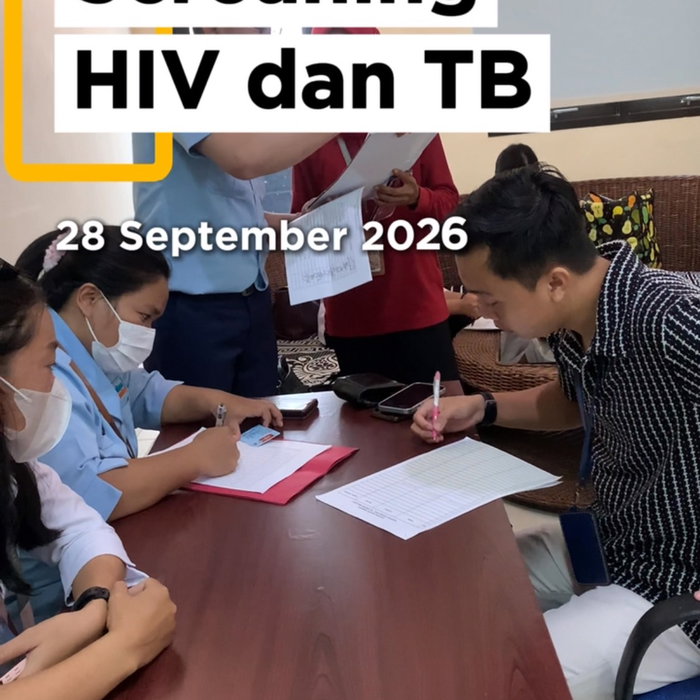 Kegiatan deteksi HIV ( Human Immunodeficiency Virus ) & TB (Tuberkulosis) yang di selenggarakan oleh Balai Kekarantinaa…
