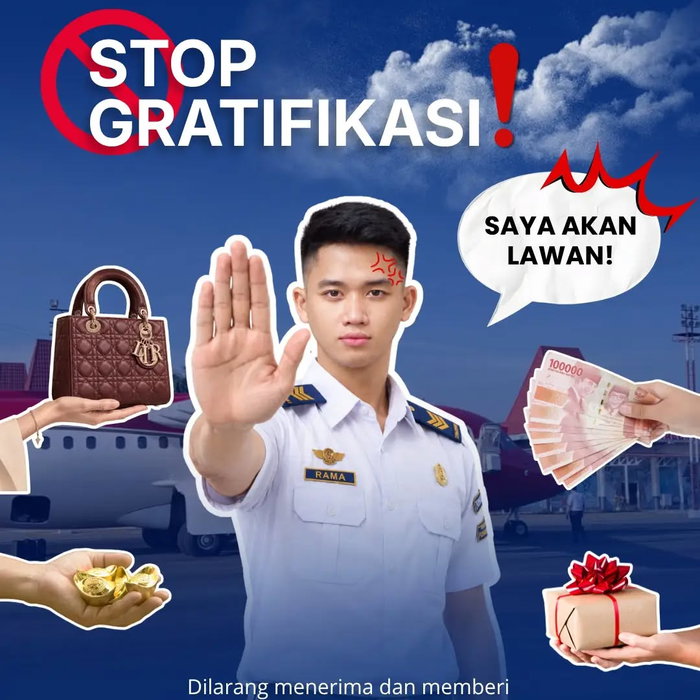 🚫 TOLAK GRATIFIKASI Memberikan pelayanan kepada masyarakat adalah kewajiban dan tanggung jawab, bukan alasan untuk men…