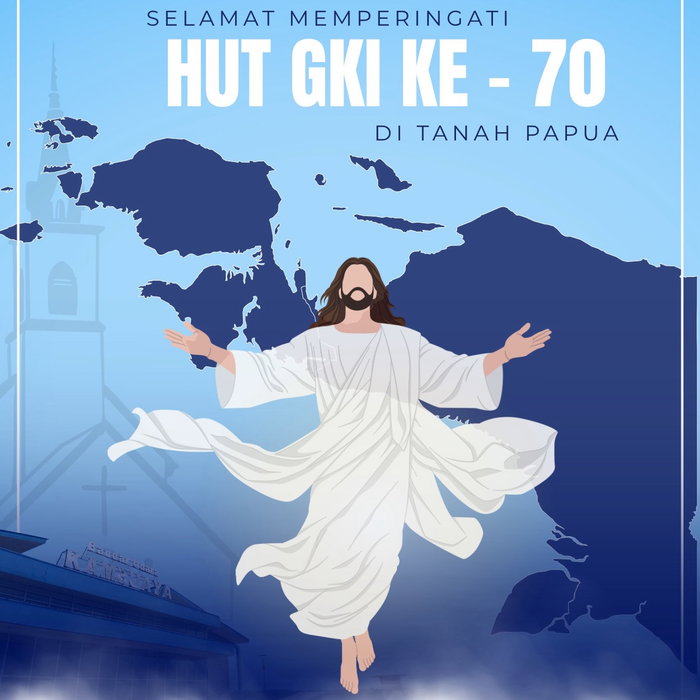 SELAMAT HUT KE-70 GEREJA KRISTEN INJILI DI TANAH PAPUA ⛪️🕊️ 26 Oktober 1956 – 26 Oktober 2026 “Sungguh, alangkah baikn…