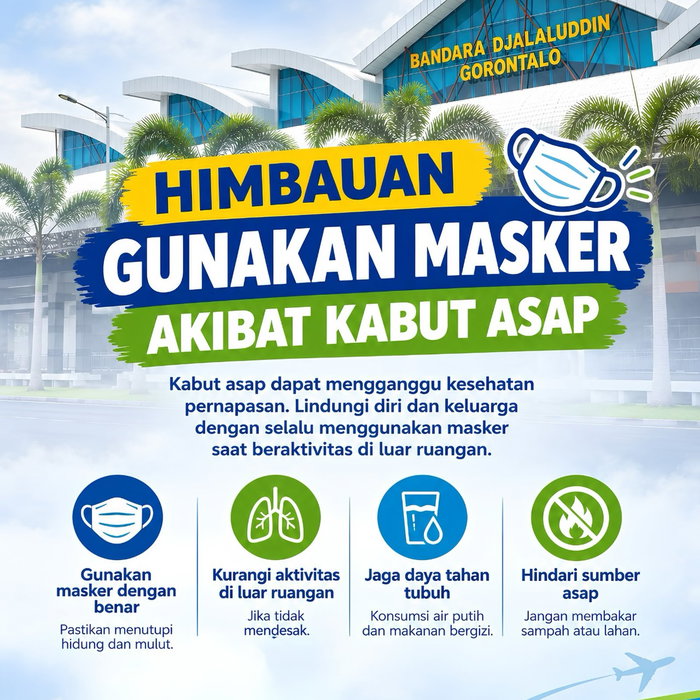 HIMBAUAN GUNAKAN MASKER AKIBAT KABUT ASAP Halo Kabut asap dapat mengganggu kesehatan pernapasan. Lindungi diri dan kelu…