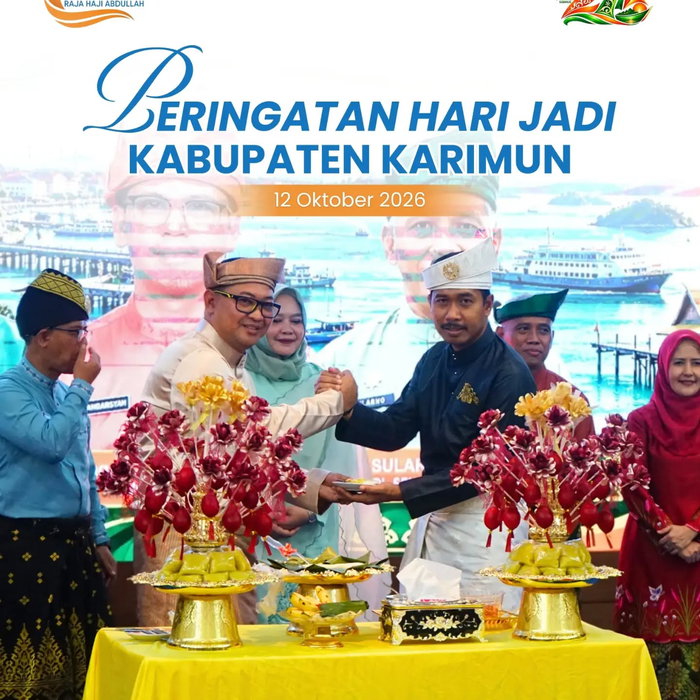 Semarak Peringatan Hari Jadi ke-27 Kabupaten Karimun Kantor UPBU Raja Haji Abdullah turut mengikuti kemeriahan peringat…