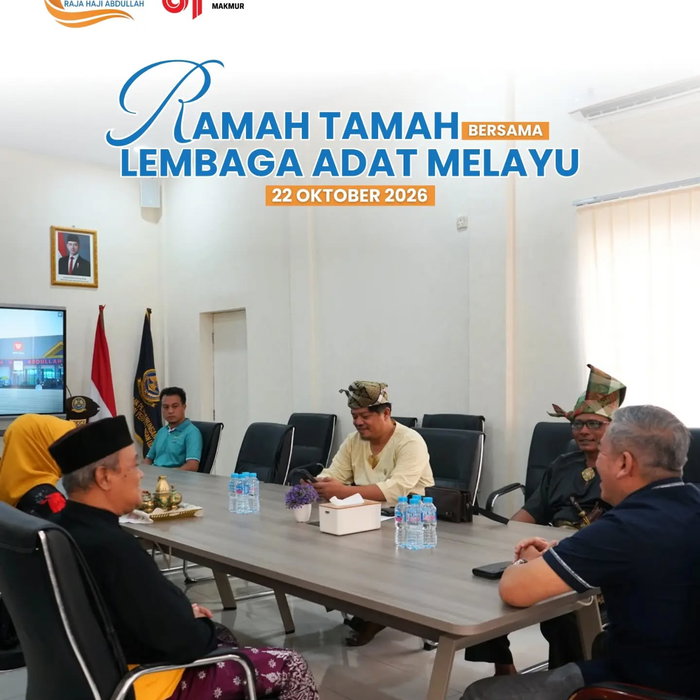 Mempererat Silaturahmi, Memperkuat Sinergi Bersama Lembaga Adat Melayu Kepala Kantor UPBU Raja Haji Abdullah Bapak M Su…