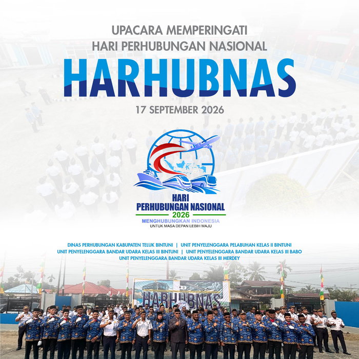 [ Hari Perhubungan Nasional ] Kamis, 17 September 2026. Upacara memperingati Hari Perhubungan Nasional (HARHUBNAS) Tahu…