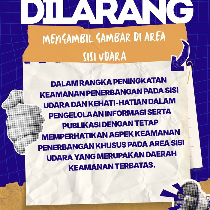 Mengabadikan momen di sekitar bandara memang seru, tapi keamanan tetap nomor satu! Pahami area sisi udara dan aturan pr…