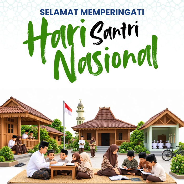 SELAMAT HARI SANTRI NASIONAL Santri bukan hanya penjaga nilai-nilai keislaman, tetapi juga generasi penerus bangsa yang…