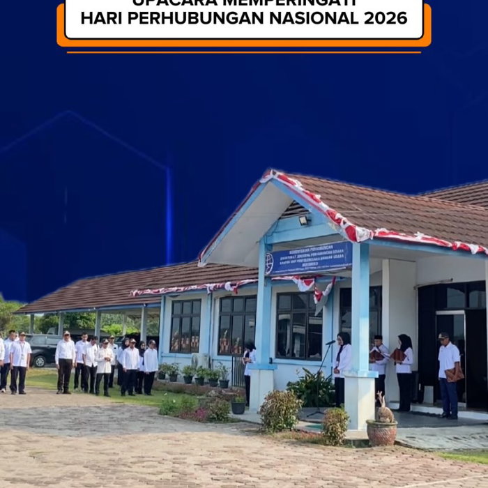 Hi, Sobat Aviasi! ✈️🇮🇩 Pada 17 September 2026, seluruh pegawai telah melaksanakan Upacara Peringatan Hari Perhubungan N…