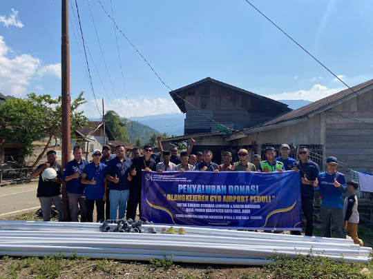 Penyaluran Bantuan Bencana Sumatera