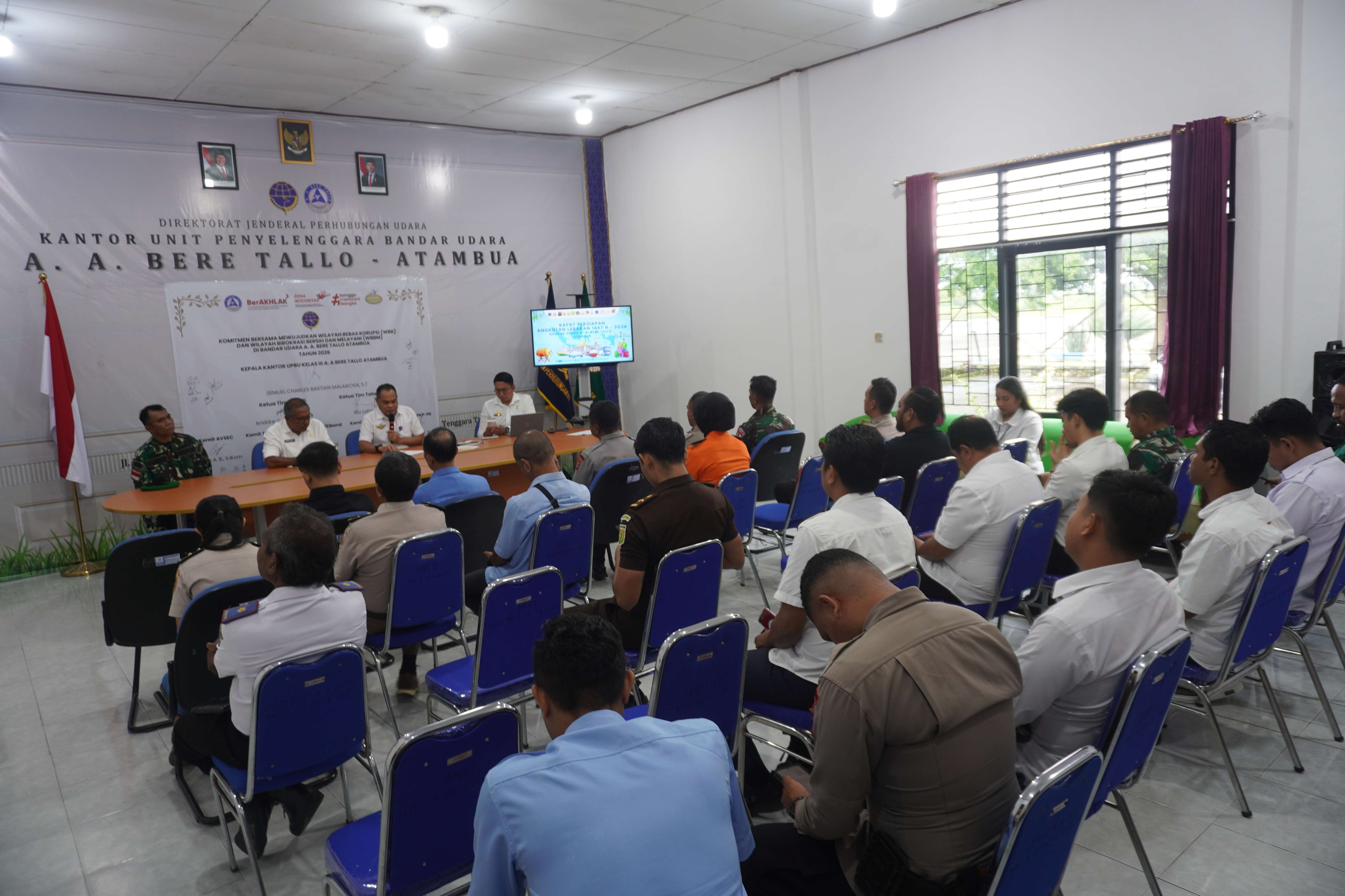 Rapat Persiapan Angkutan Lebaran 2026