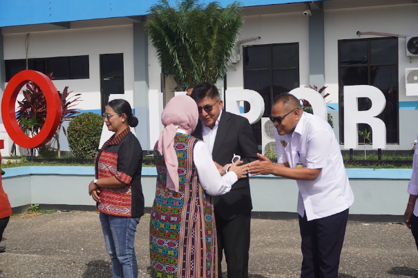 Kedatangan Ibu Mendagri (Ketua Umum TP PKK)