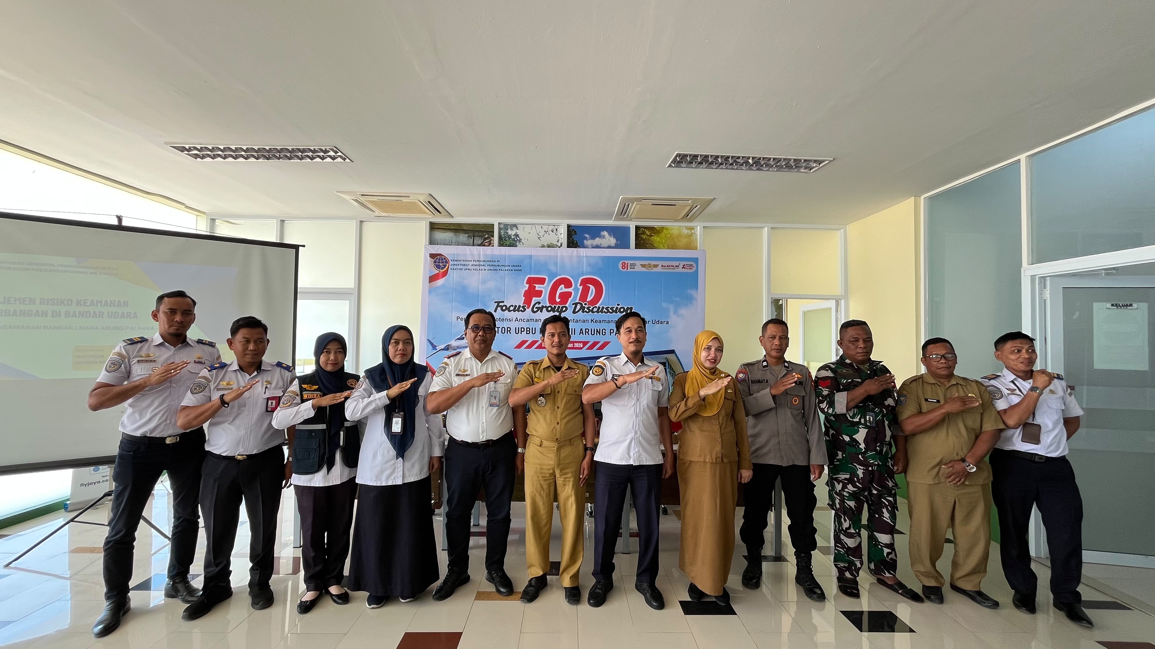 FGD Pengenalan Potensi Ancaman dan Kerentanan Keamanan di Bandar Udara