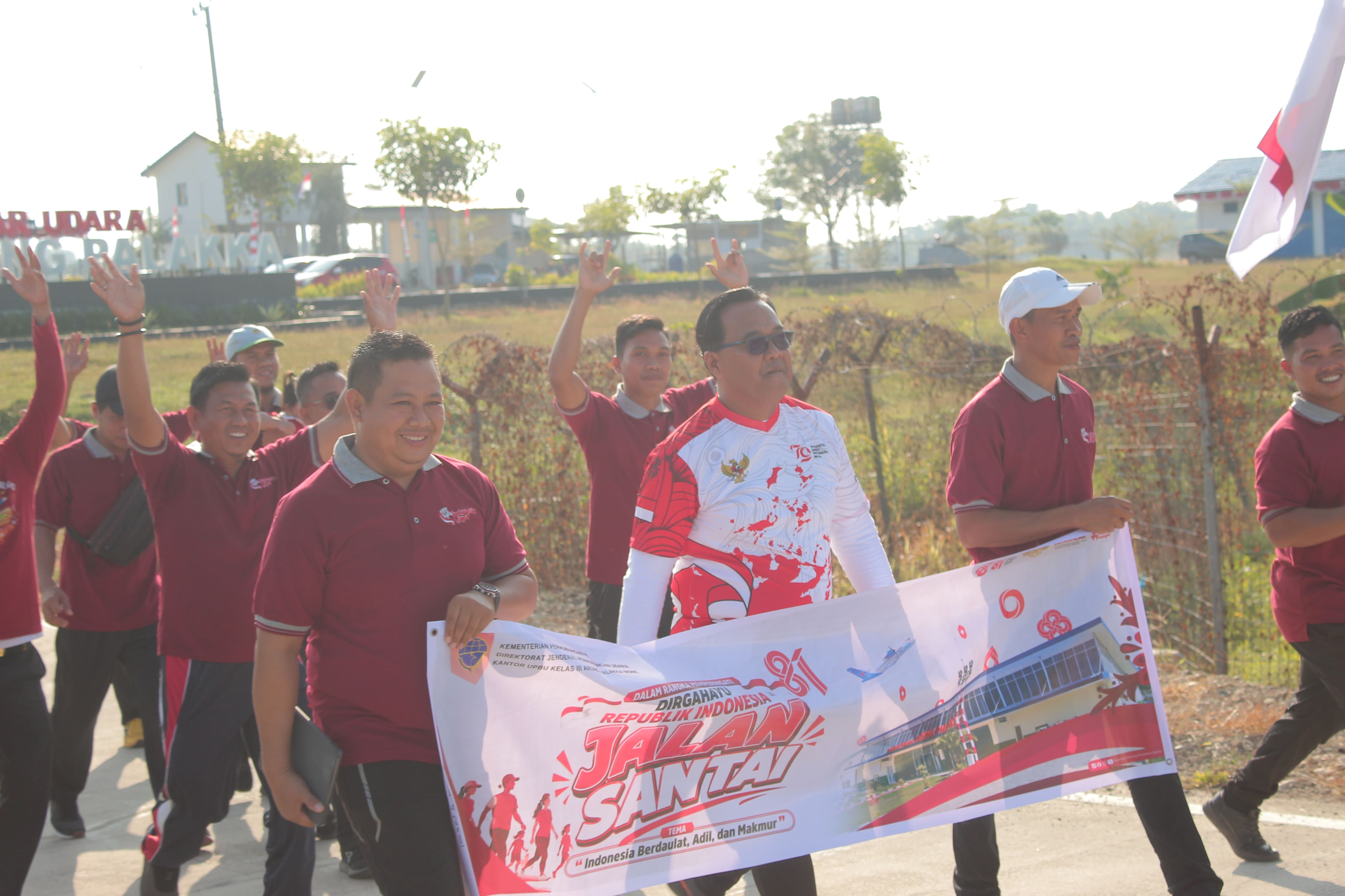 Jalan Santai dan Pembagian Doorprize dalam Rangka Memperingati HUT ke-81 Kemerdekaan Republik Indonesia