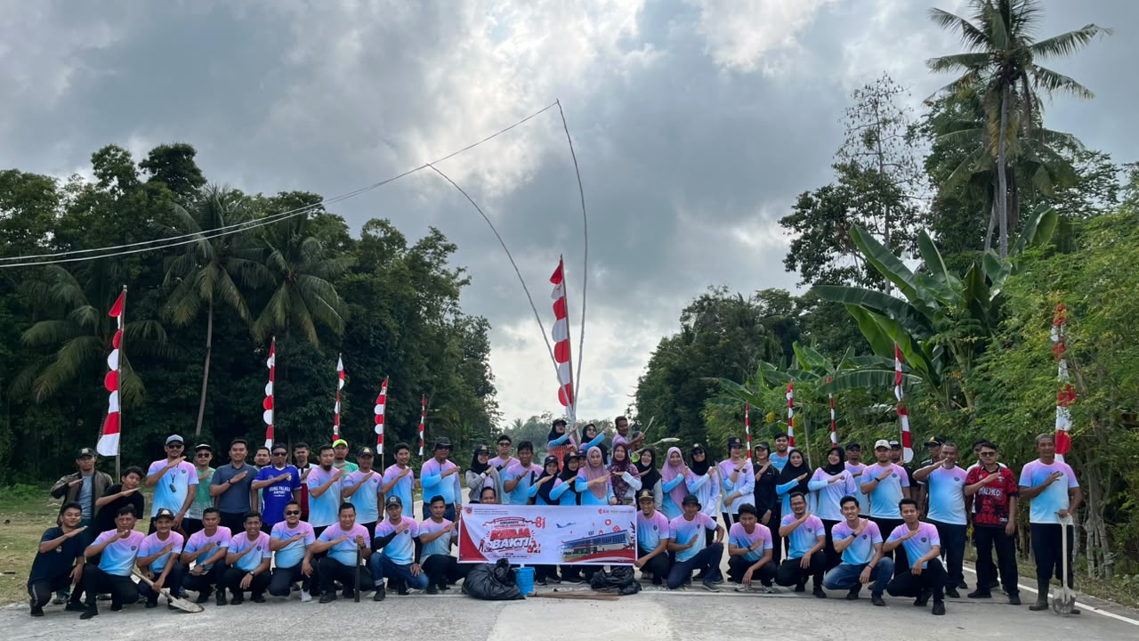 Kerja Bakti dalam Rangka Memperingati HUT ke-81 Kemerdekaan Republik Indonesia