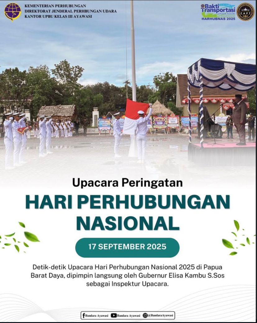 UPACARA HARI PERHUBUNGAN NASIONAL TAHUN 2025