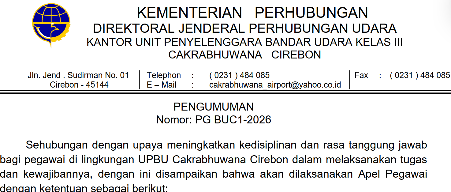 Apel Pegawai