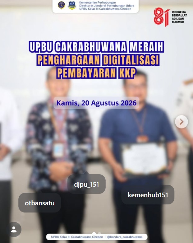 Penghargaan Digitalisasi Pembayaran melalui KKP