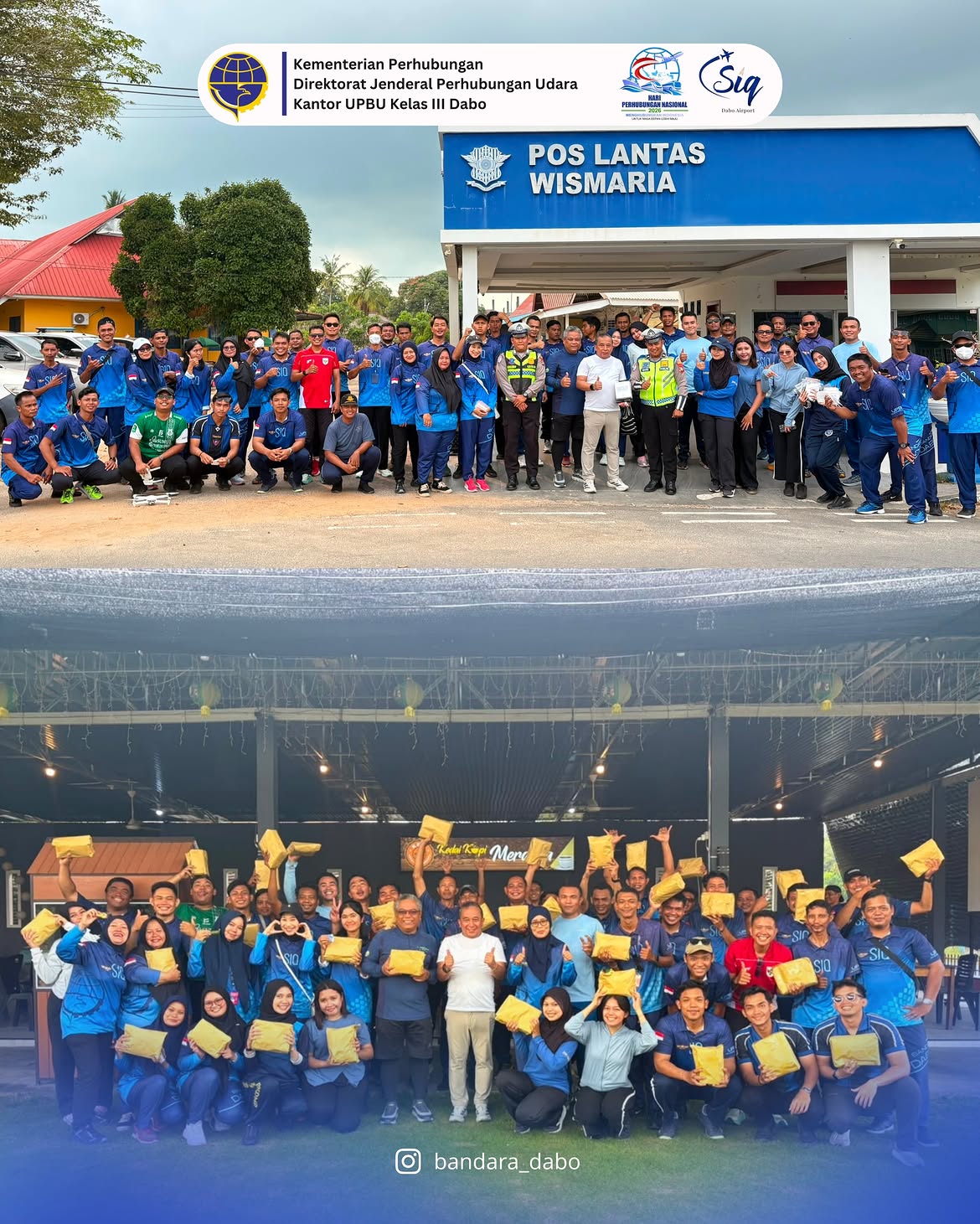 Kegiatan Gerak Jalan Sehat & Pembagian Masker Gratis