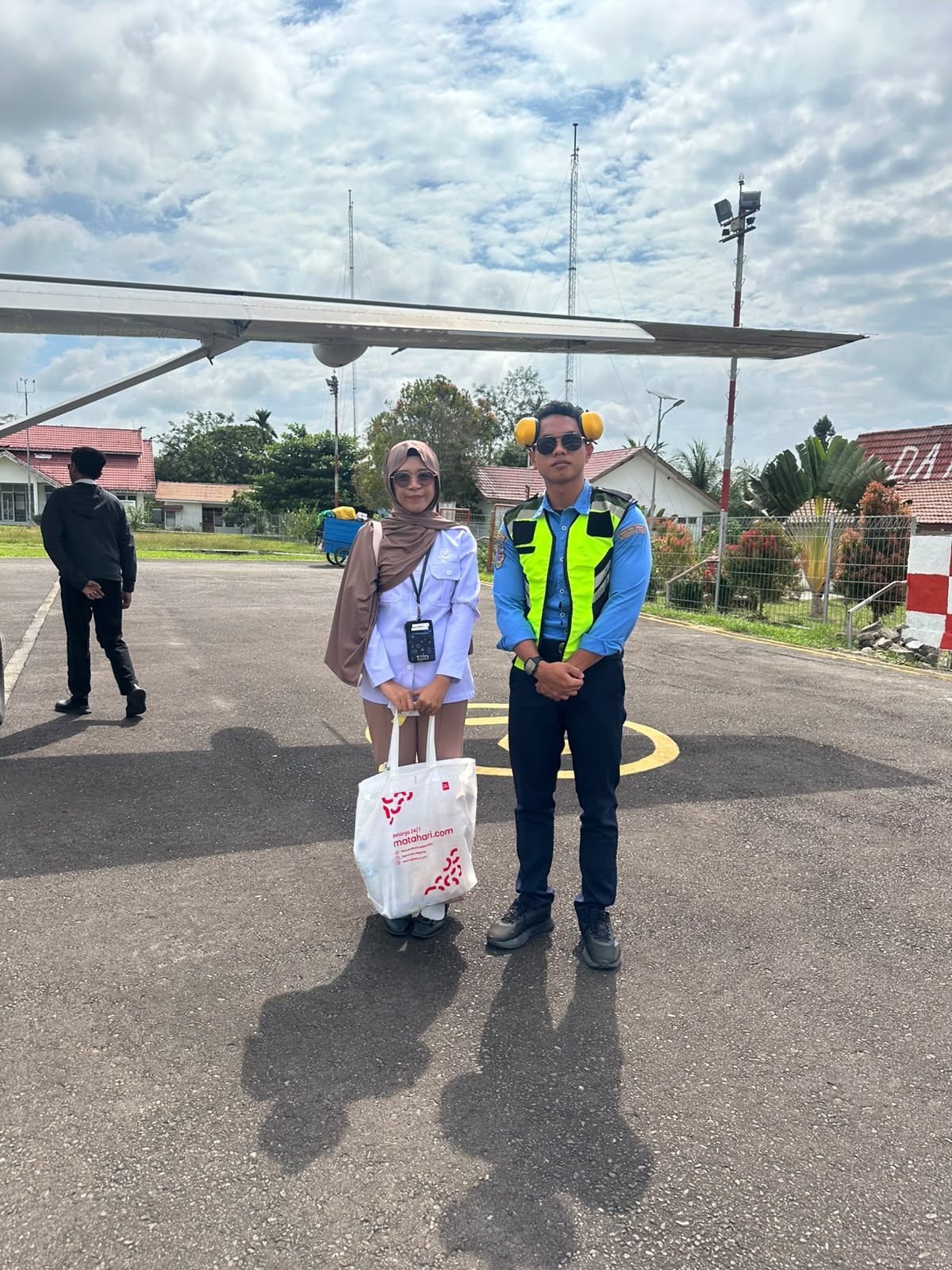Pelaksanaan Monitoring Angkutan Udara Perintis AUNTB di Bandara Datah Dawai