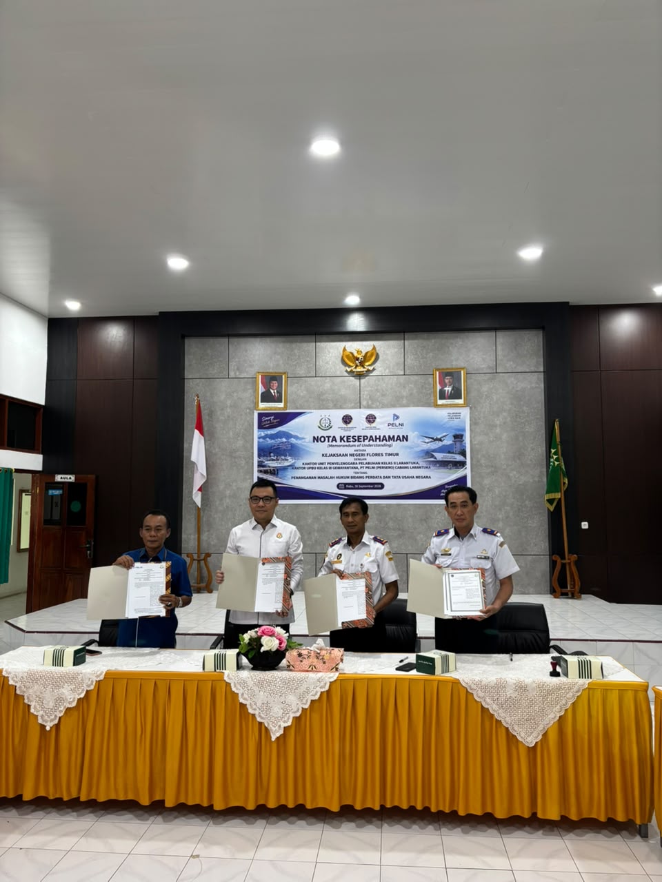 Kegiatan penandatanganan nota kesepahaman