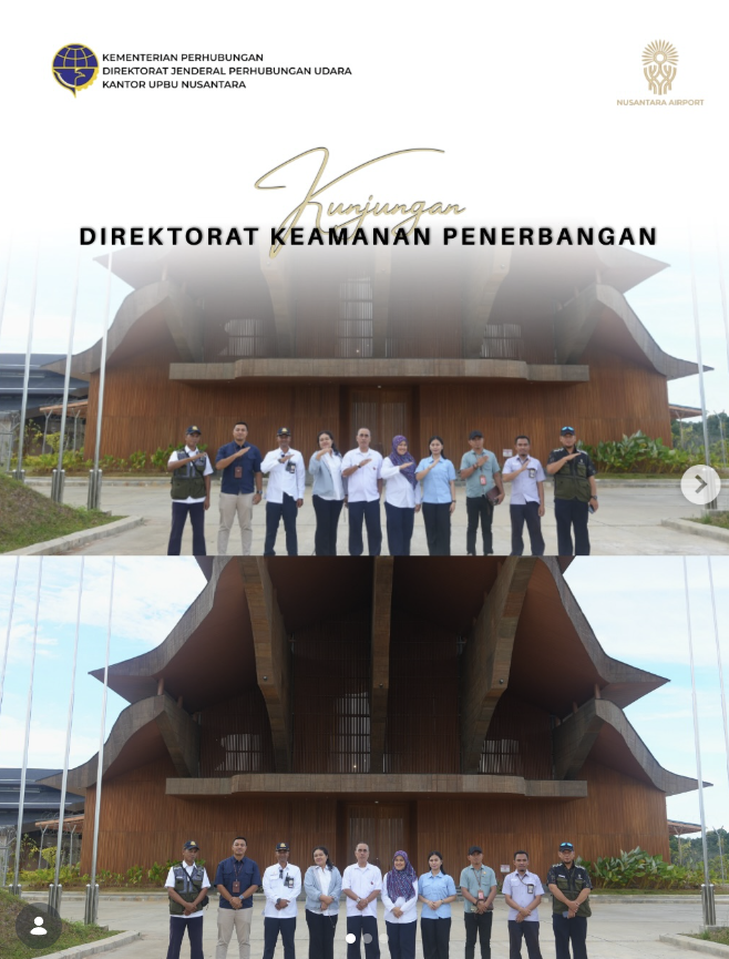 Kunjungan Direktorat Keamanan Penerbangan