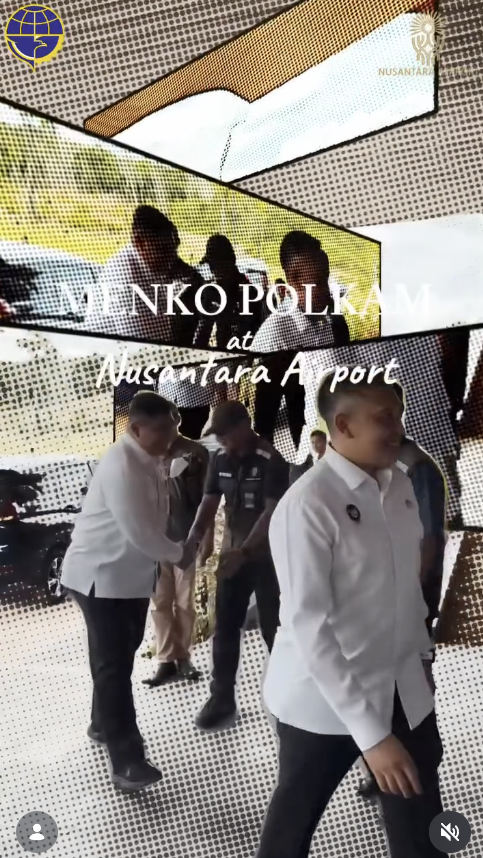 Kunjungan Kemenko Polkam