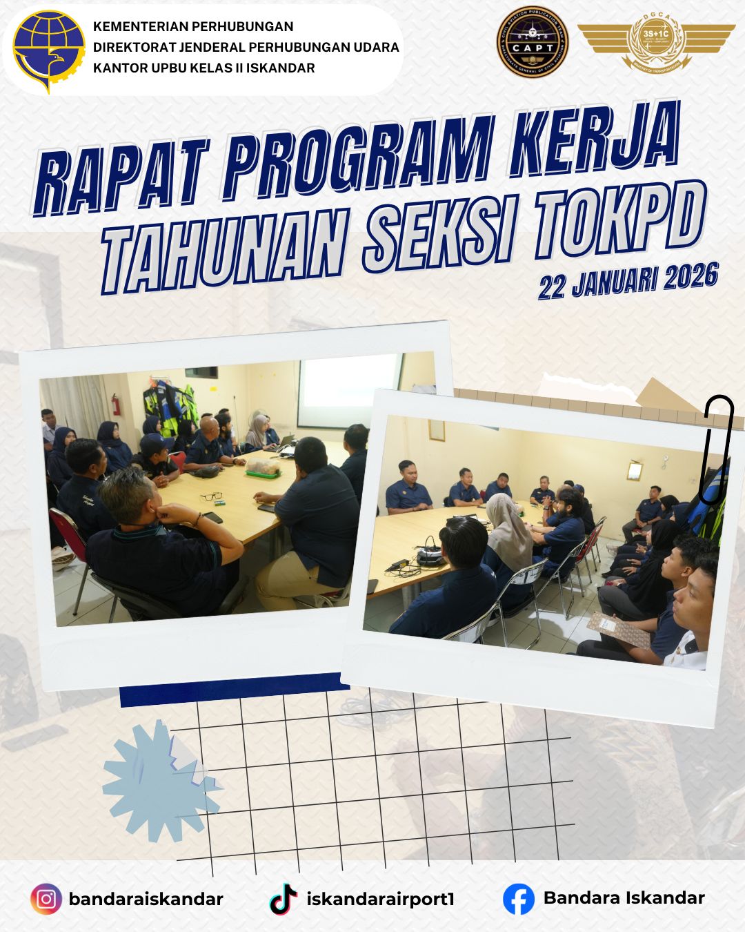 Rapat Koordinasi Rencana Kerja Tahunan Seksi TOKPD