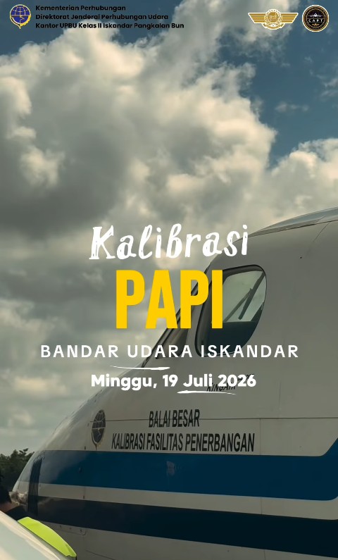 kalibrasi lampu Precision Approach Path Indicator (PAPI)